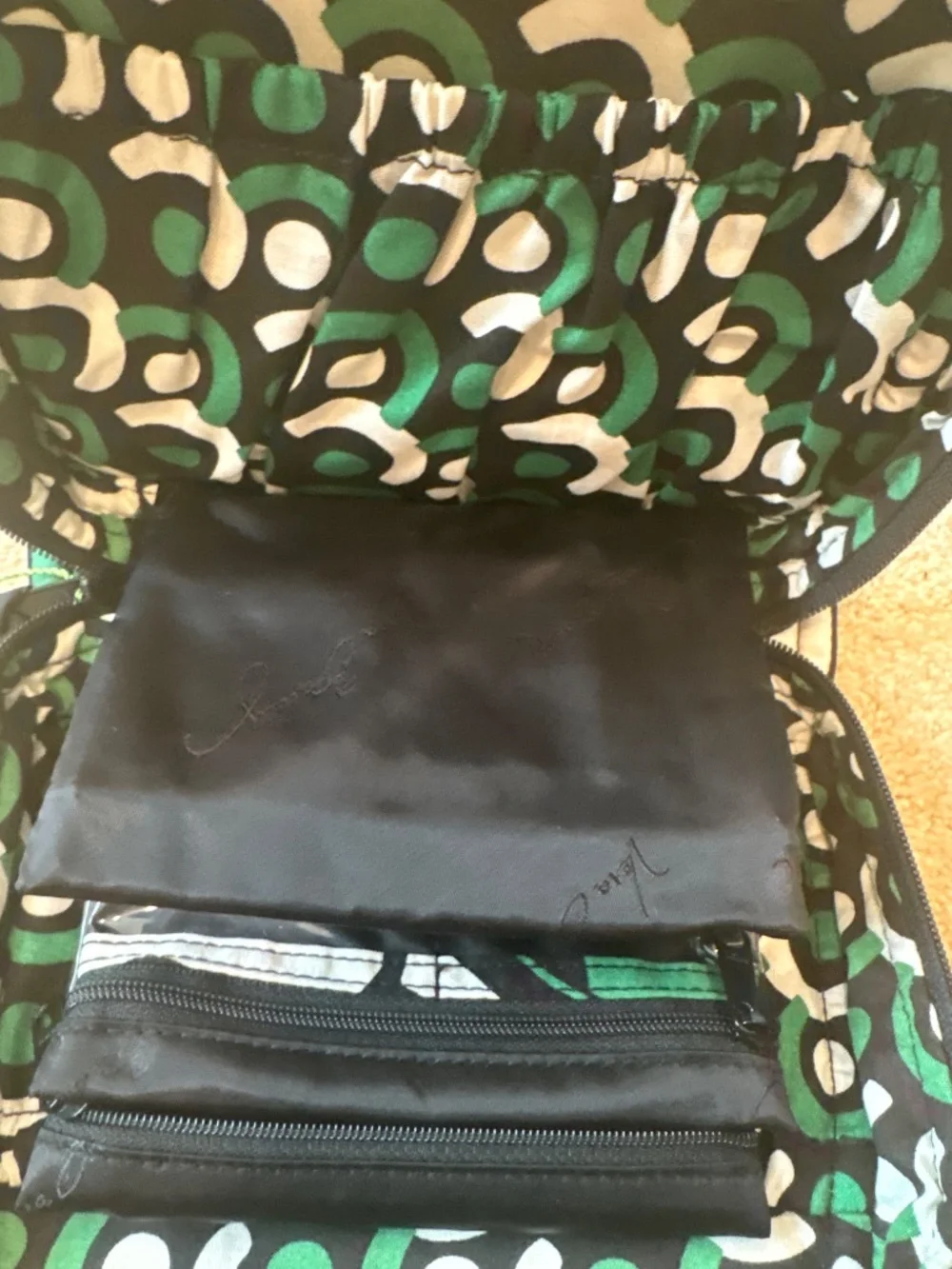Vera Bradley travel jewelry organizer imperial rose